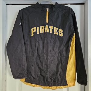Pirates Black and Yellow Pullover Jacket